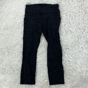 Lululemon Pace Rival Crop *22" Formation Camo Deep Coal Multi / Black